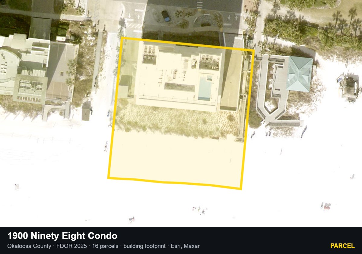 1900 Ninety Eight Condo — Parcel parcel record