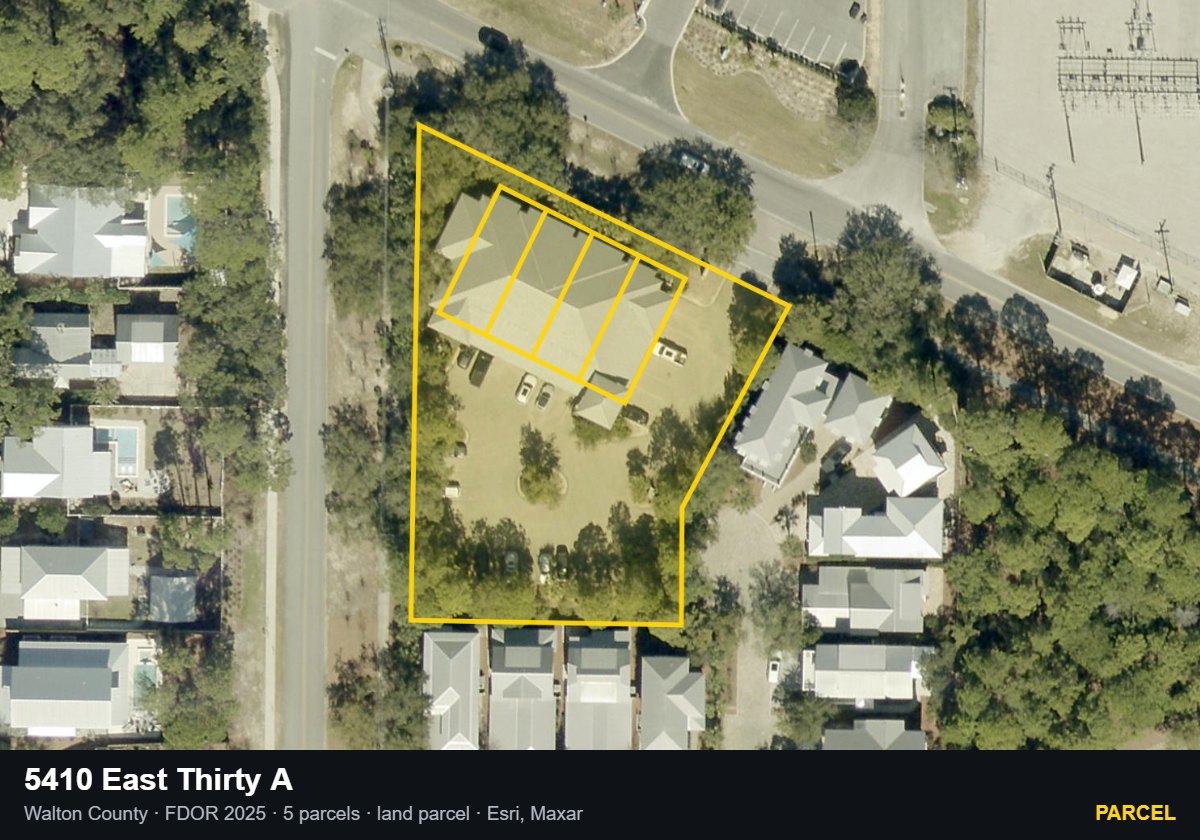 5410 East Thirty A — Parcel parcel record