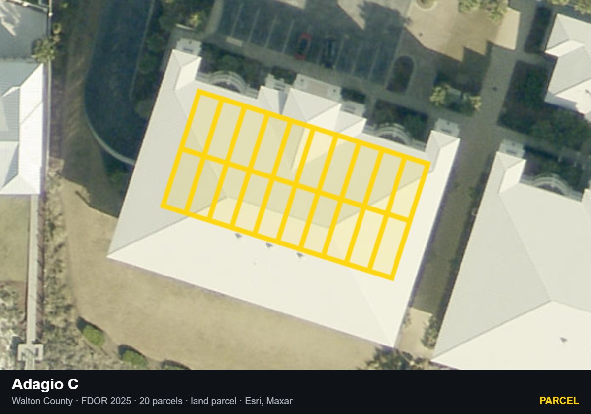 Adagio C — Parcel parcel record