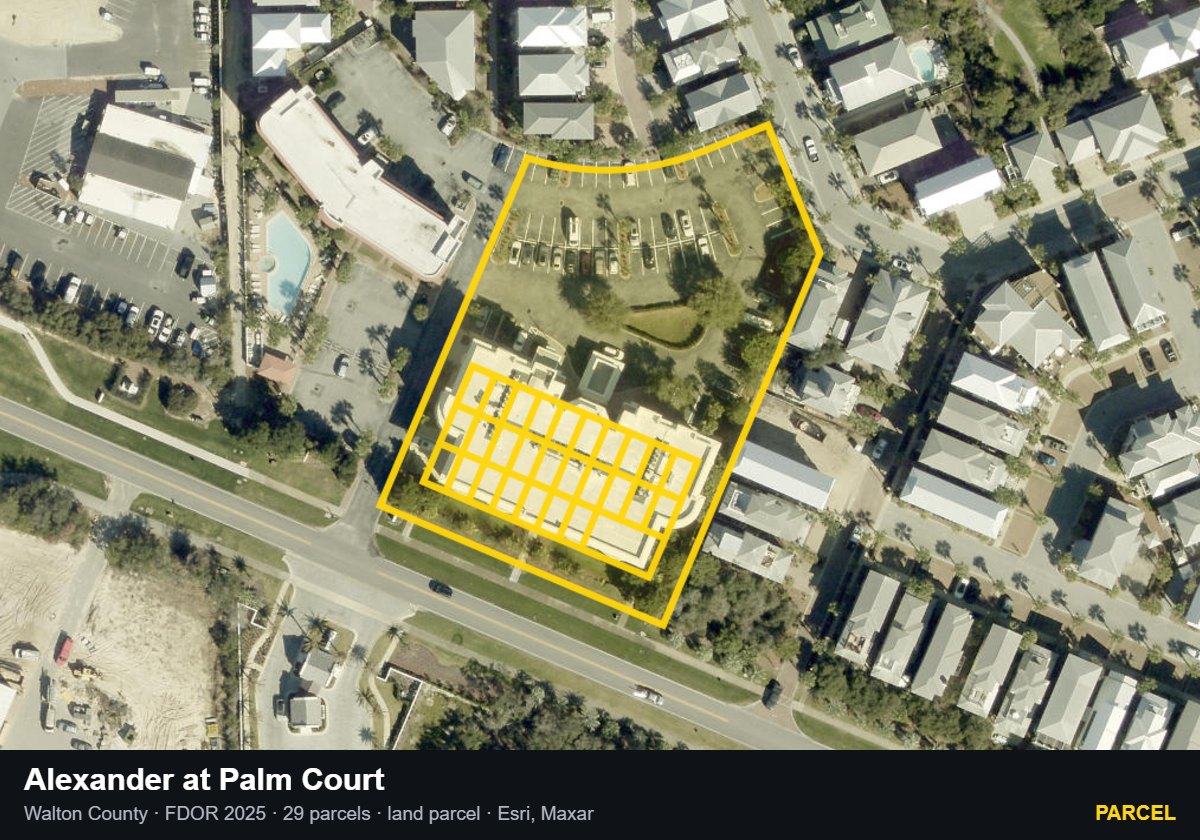 Alexander at Palm Court — Parcel parcel record