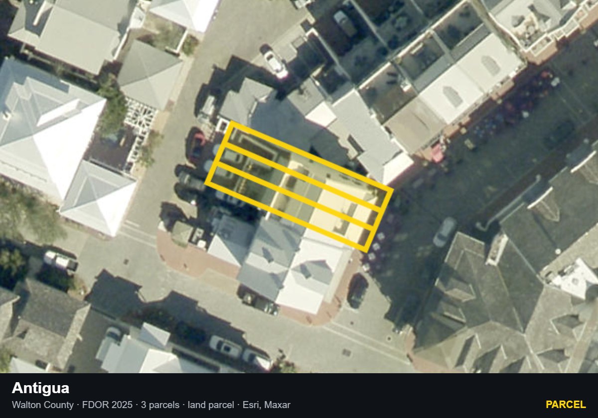 Antigua — Parcel parcel record