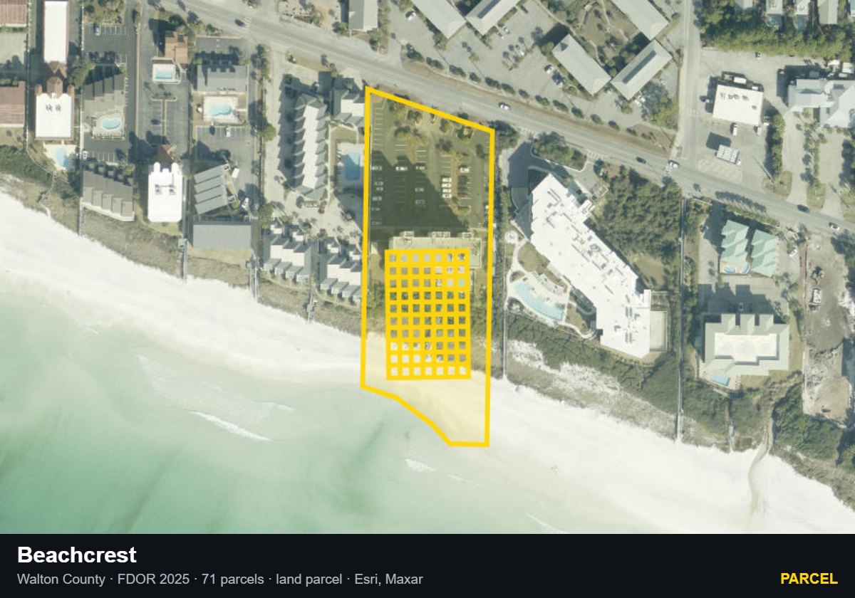 Beachcrest — Parcel parcel record