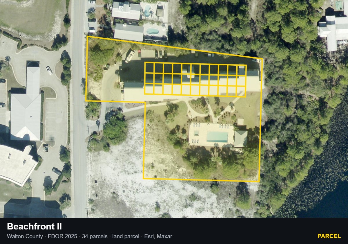 Beachfront II — Parcel parcel record