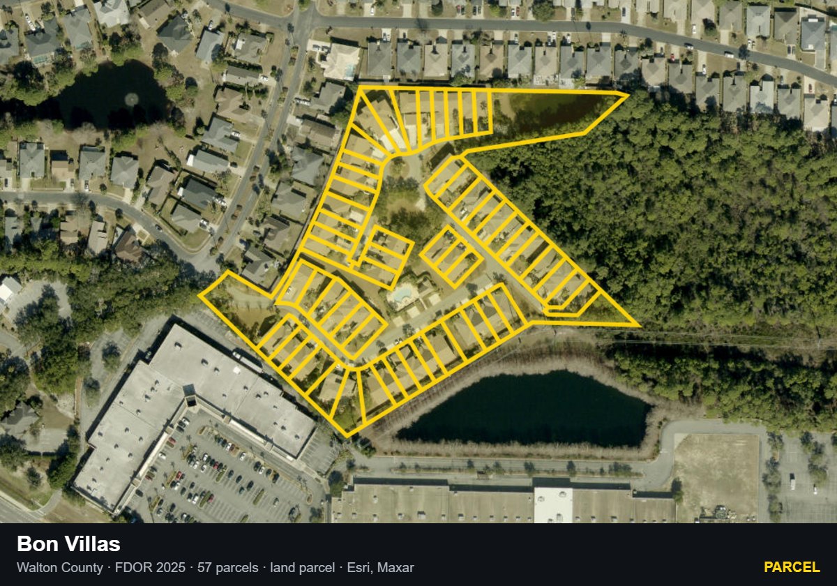 Bon Villas — Parcel parcel record