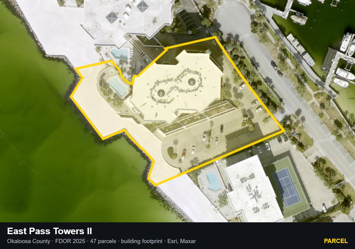 East Pass Towers II — Parcel parcel record
