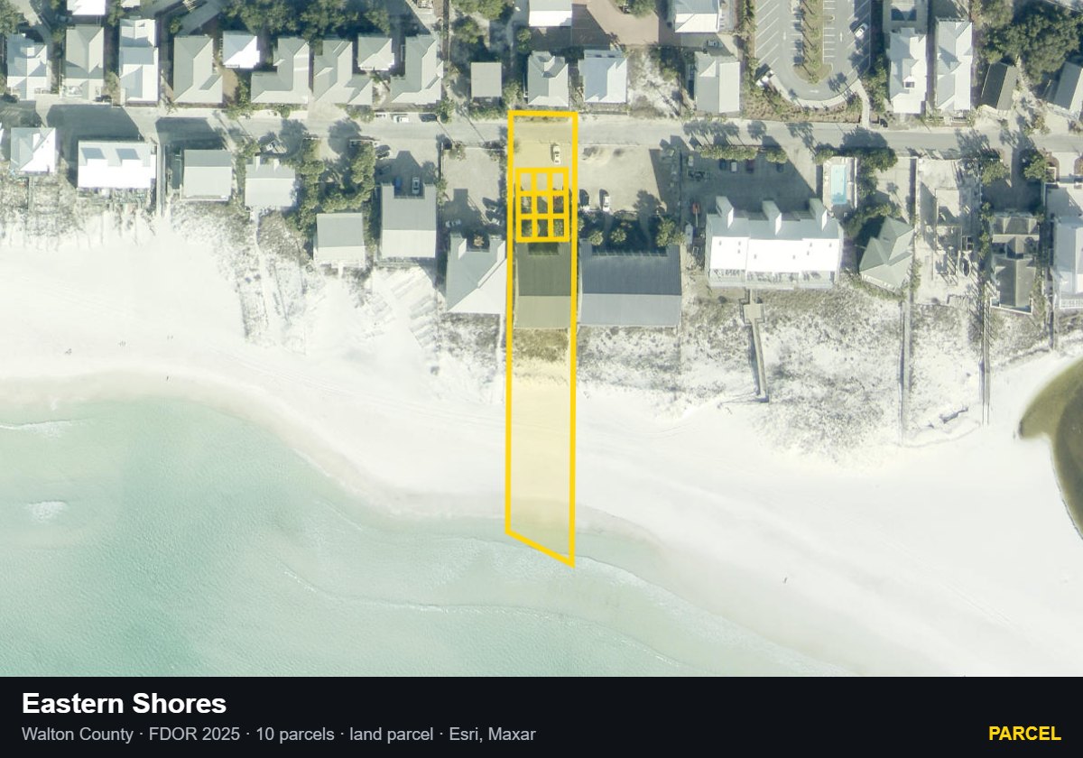 Eastern Shores — Parcel parcel record