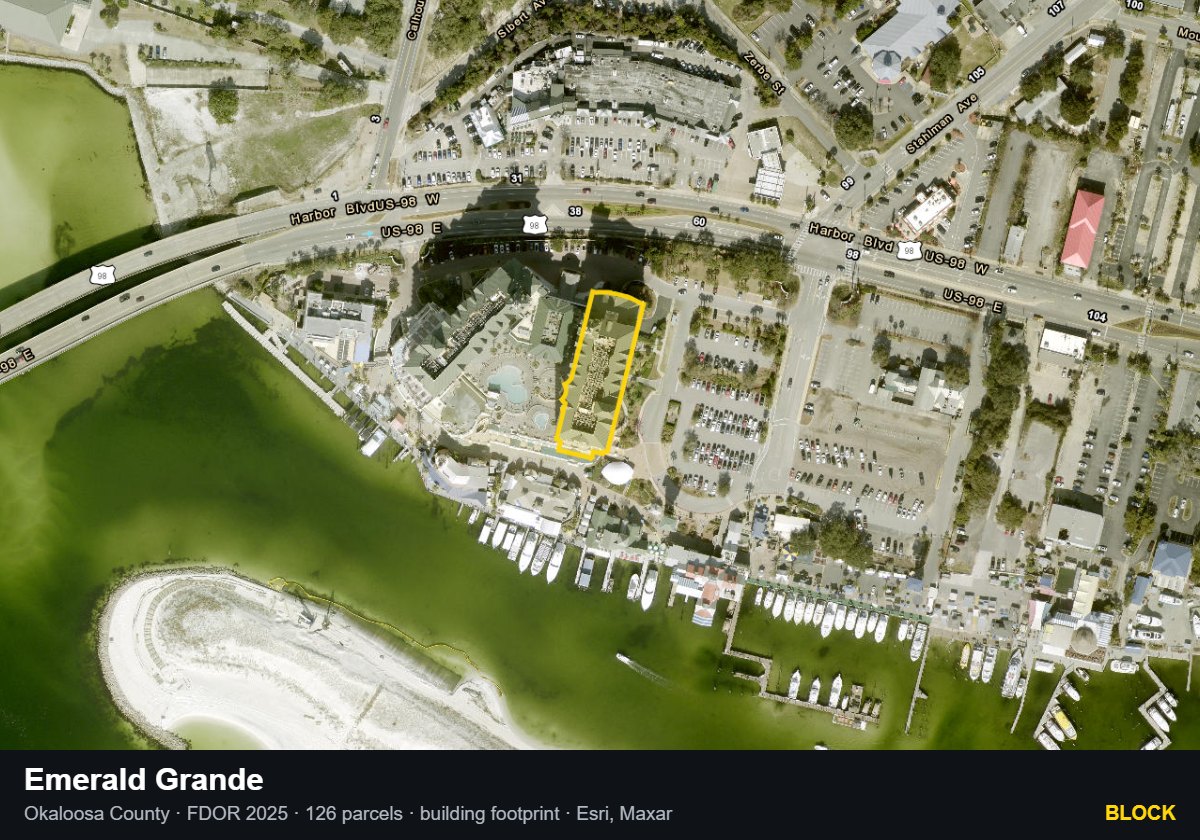 Emerald Grande — Block parcel record