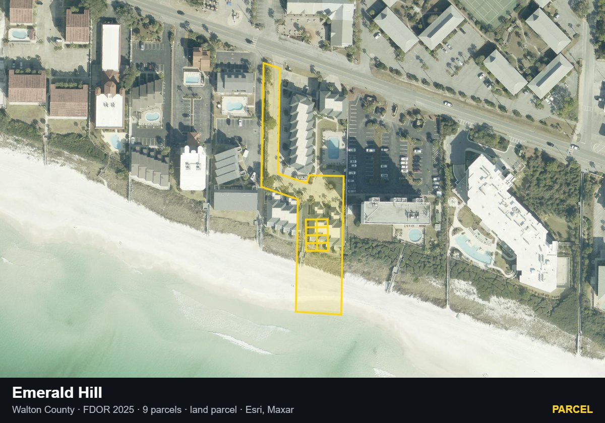 Emerald Hill — Parcel parcel record