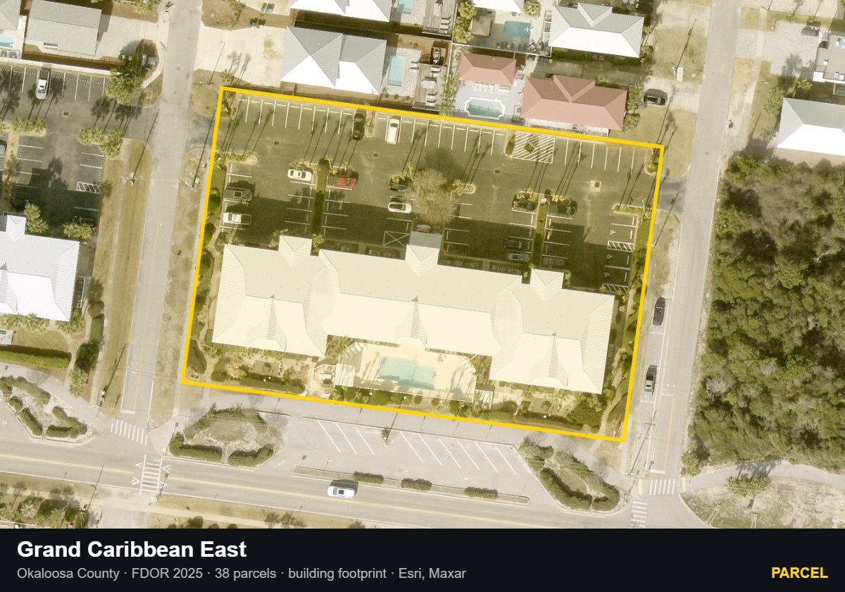 Grand Caribbean East — Parcel parcel record
