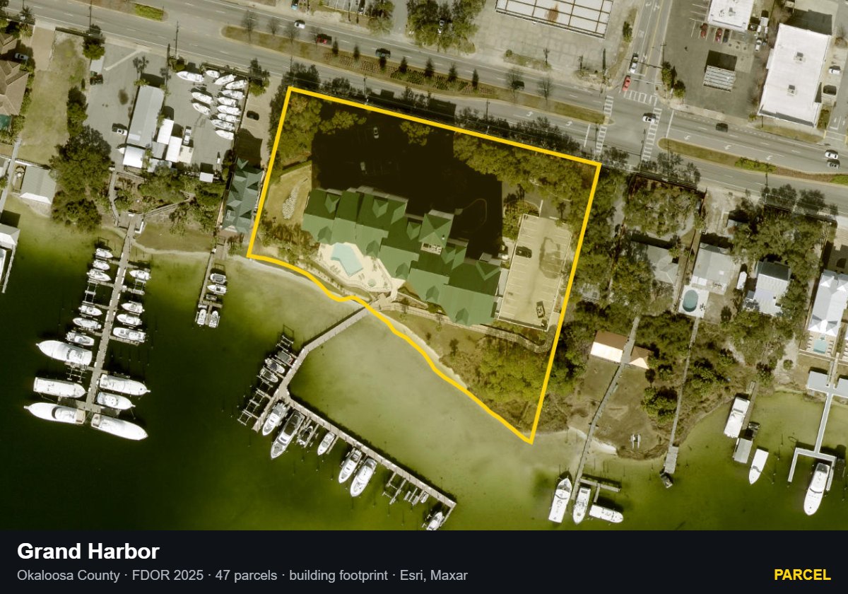 Grand Harbor — Parcel parcel record