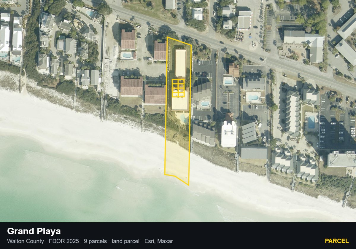 Grand Playa — Parcel parcel record