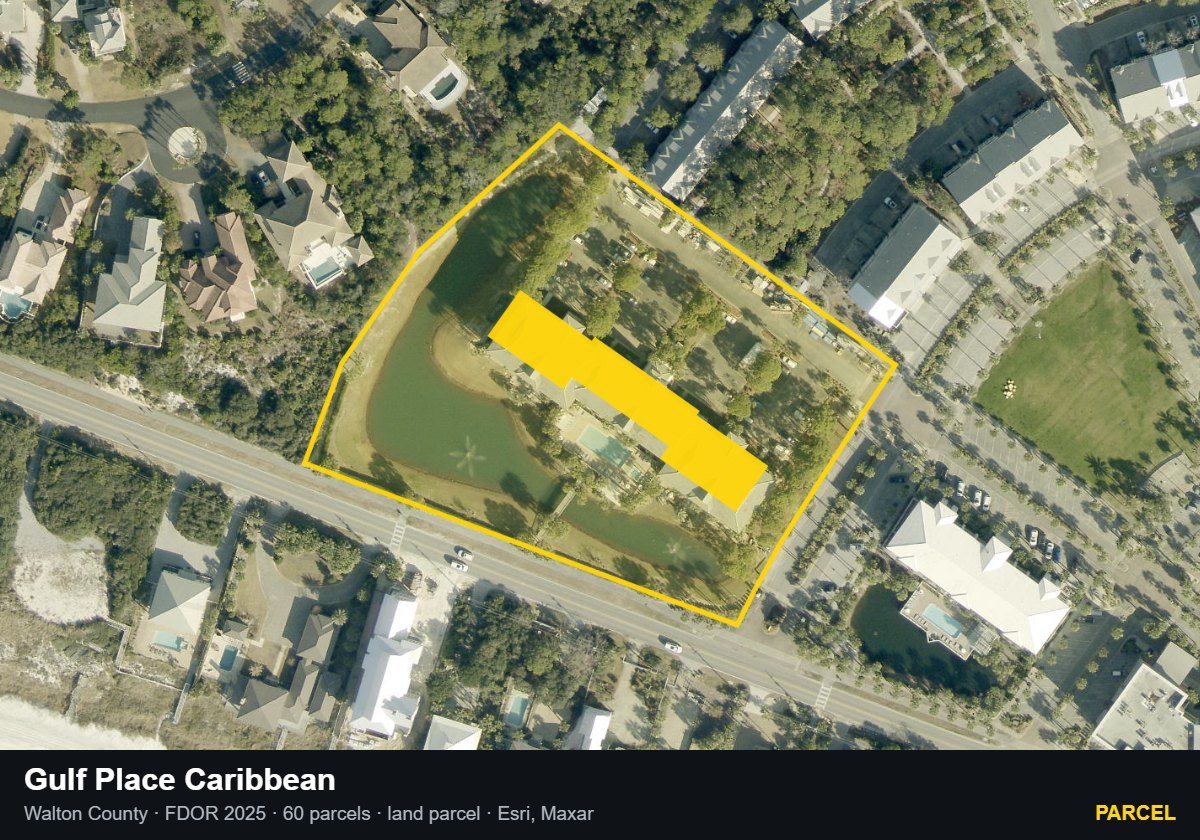 Gulf Place Caribbean — Parcel parcel record