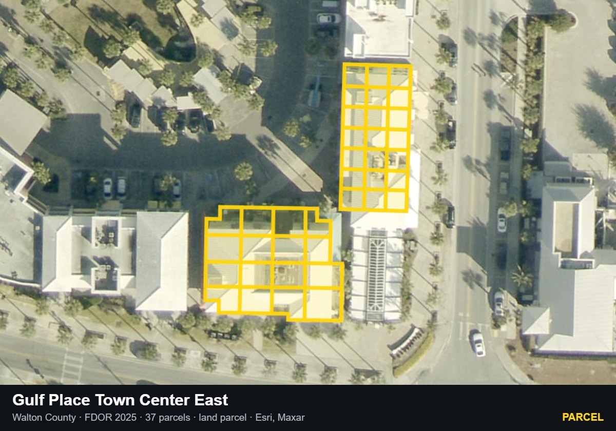 Gulf Place Town Center East — Parcel parcel record