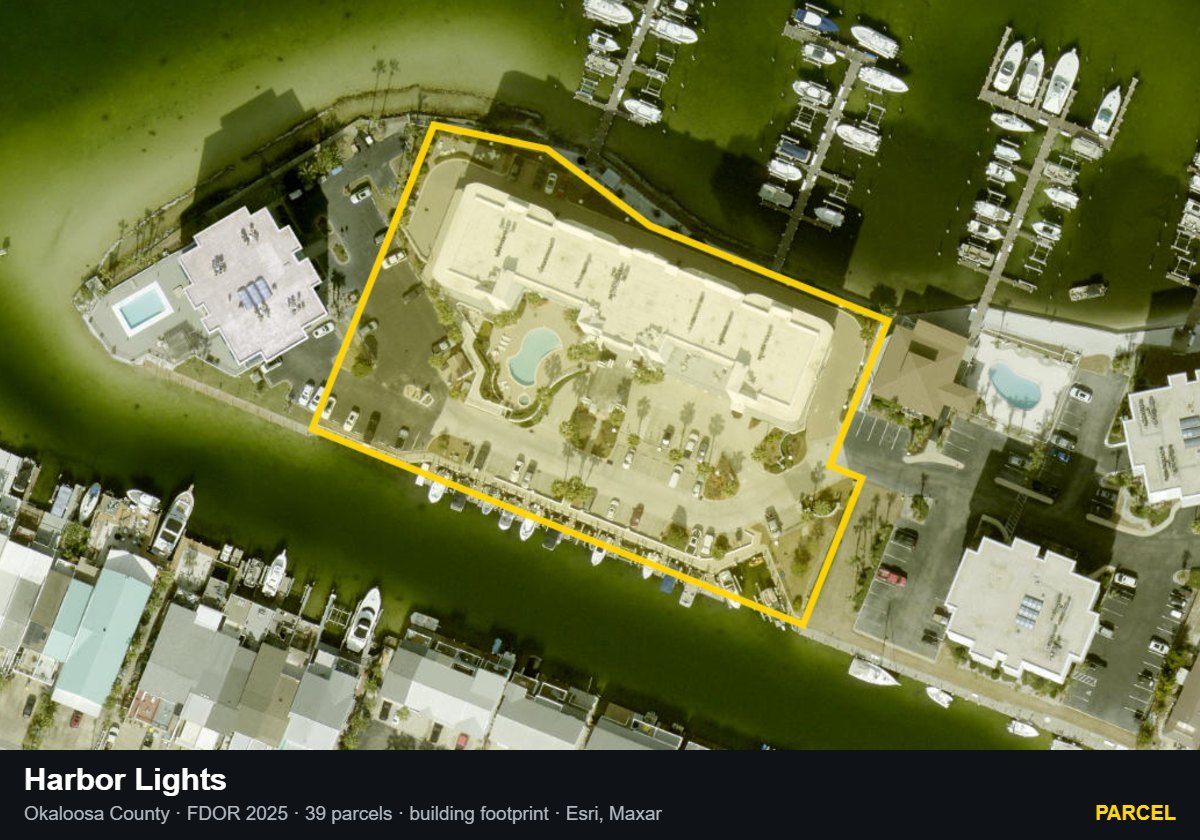 Harbor Lights — Parcel parcel record