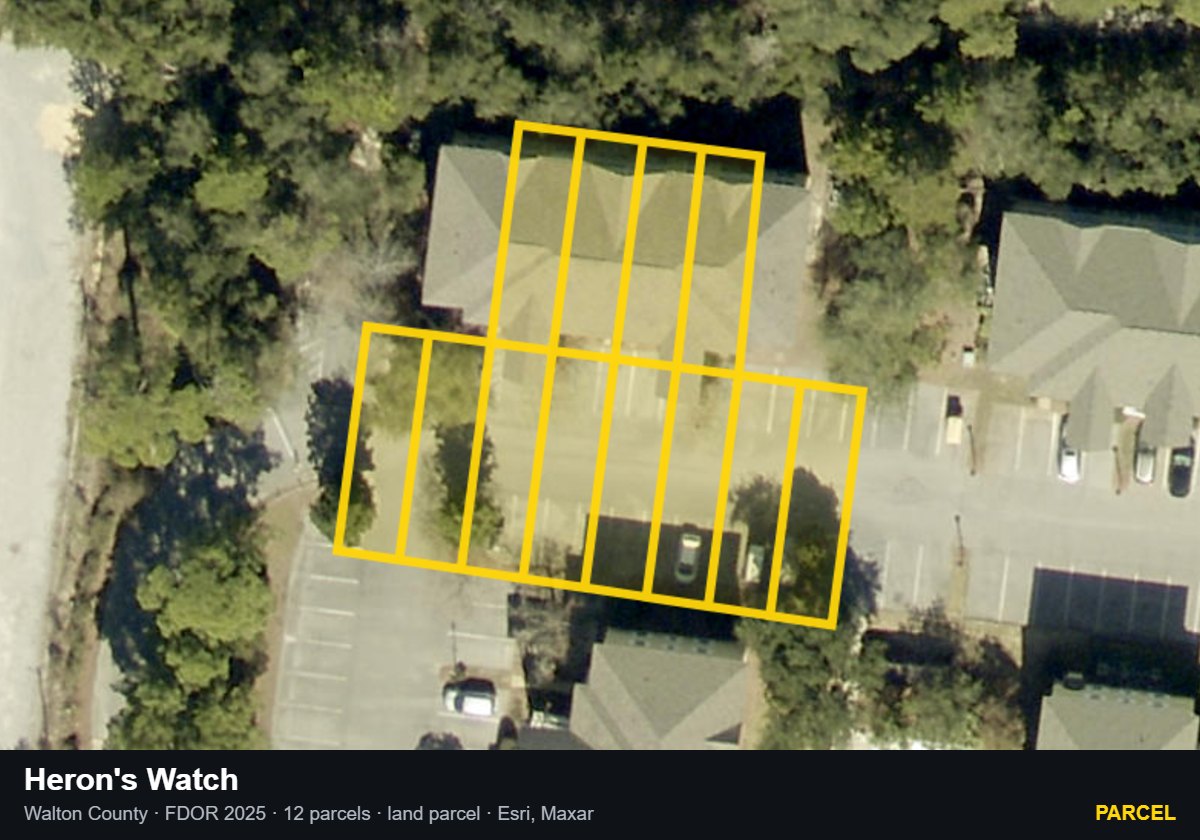 Heron's Watch — Parcel parcel record