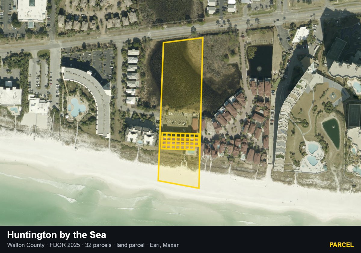 Huntington by the Sea — Parcel parcel record