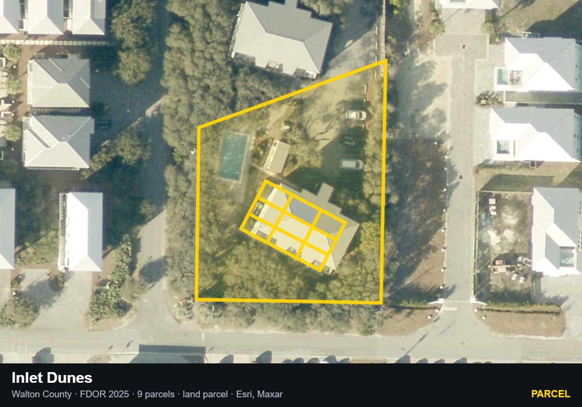 Inlet Dunes — Parcel parcel record
