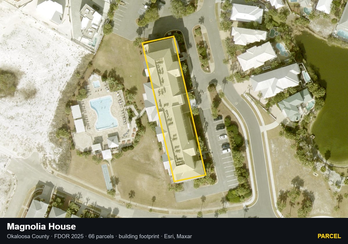 Magnolia House — Parcel parcel record