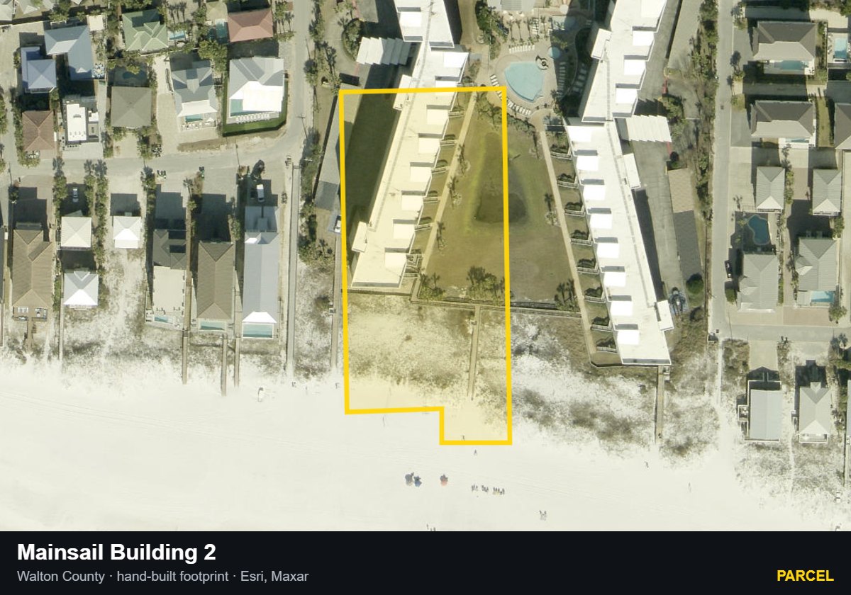 Mainsail Building 2 — Parcel parcel record