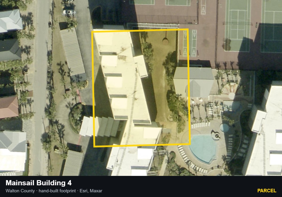 Mainsail Building 4 — Parcel parcel record