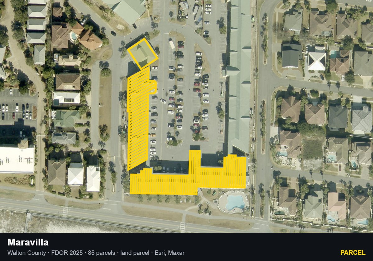 Maravilla — Parcel parcel record