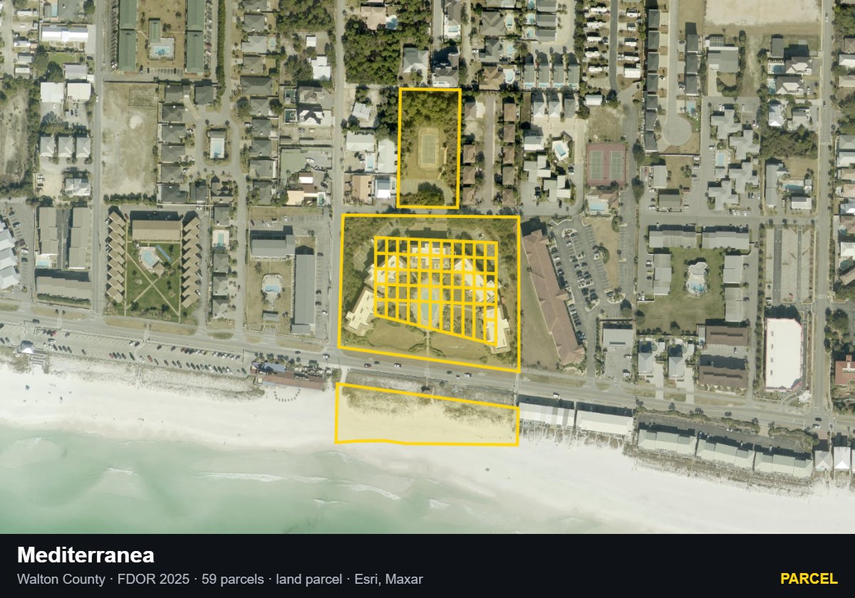 Mediterranea — Parcel parcel record