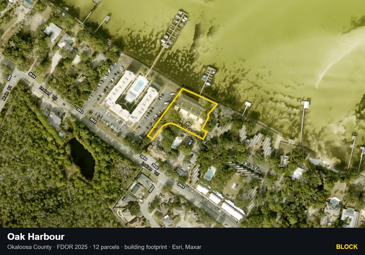 Oak Harbour — Block parcel record