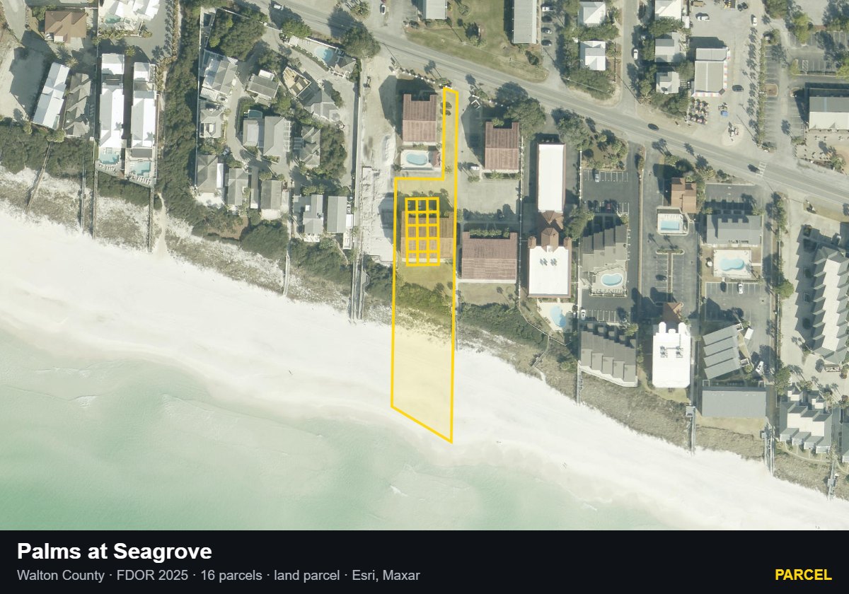 Palms at Seagrove — Parcel parcel record