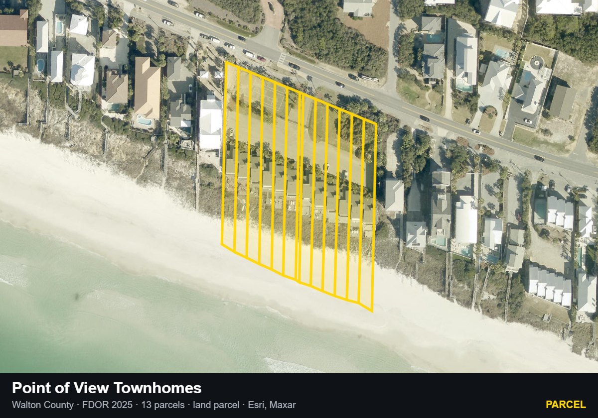 Point of View Townhomes — Parcel parcel record