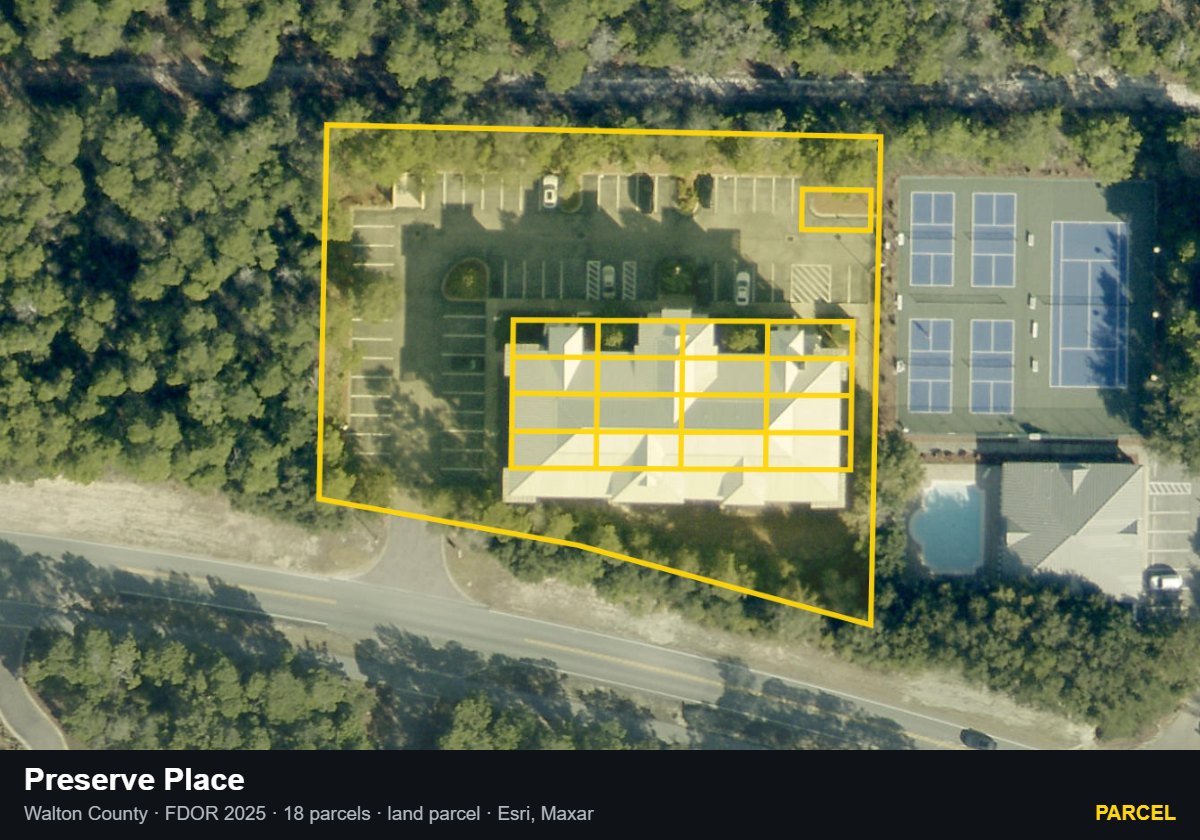 Preserve Place — Parcel parcel record
