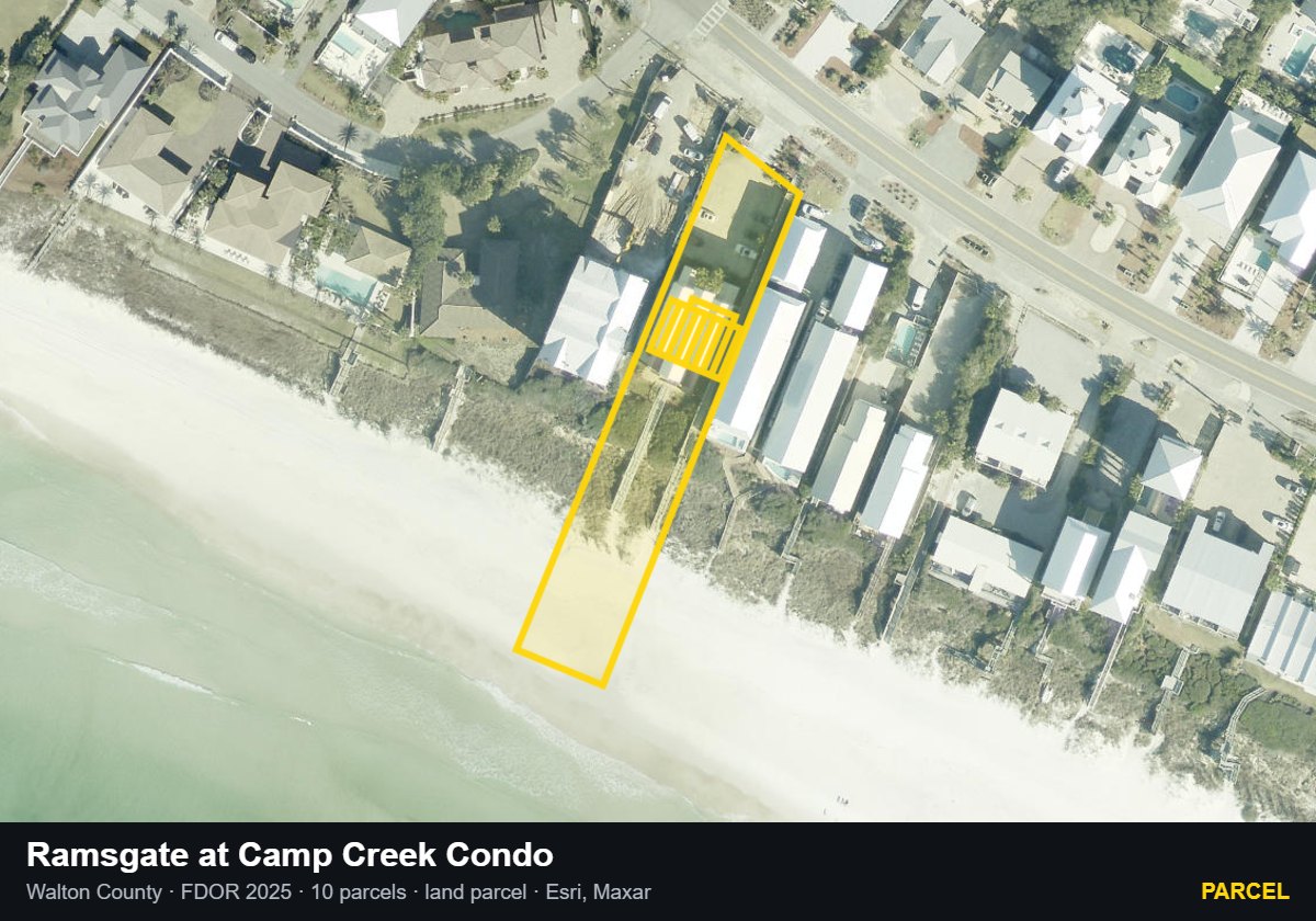 Ramsgate at Camp Creek Condo — Parcel parcel record