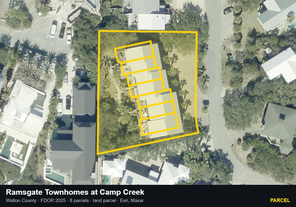Ramsgate Townhomes at Camp Creek — Parcel parcel record