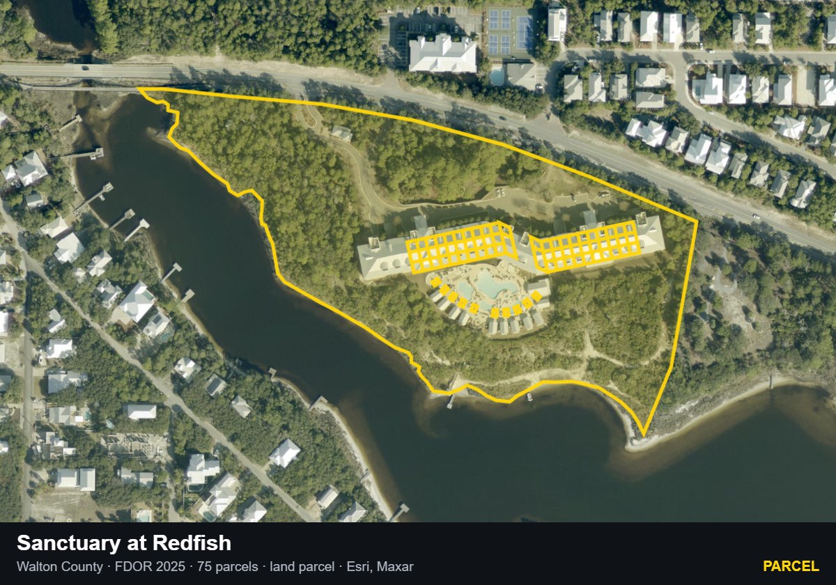 Sanctuary at Redfish — Parcel parcel record