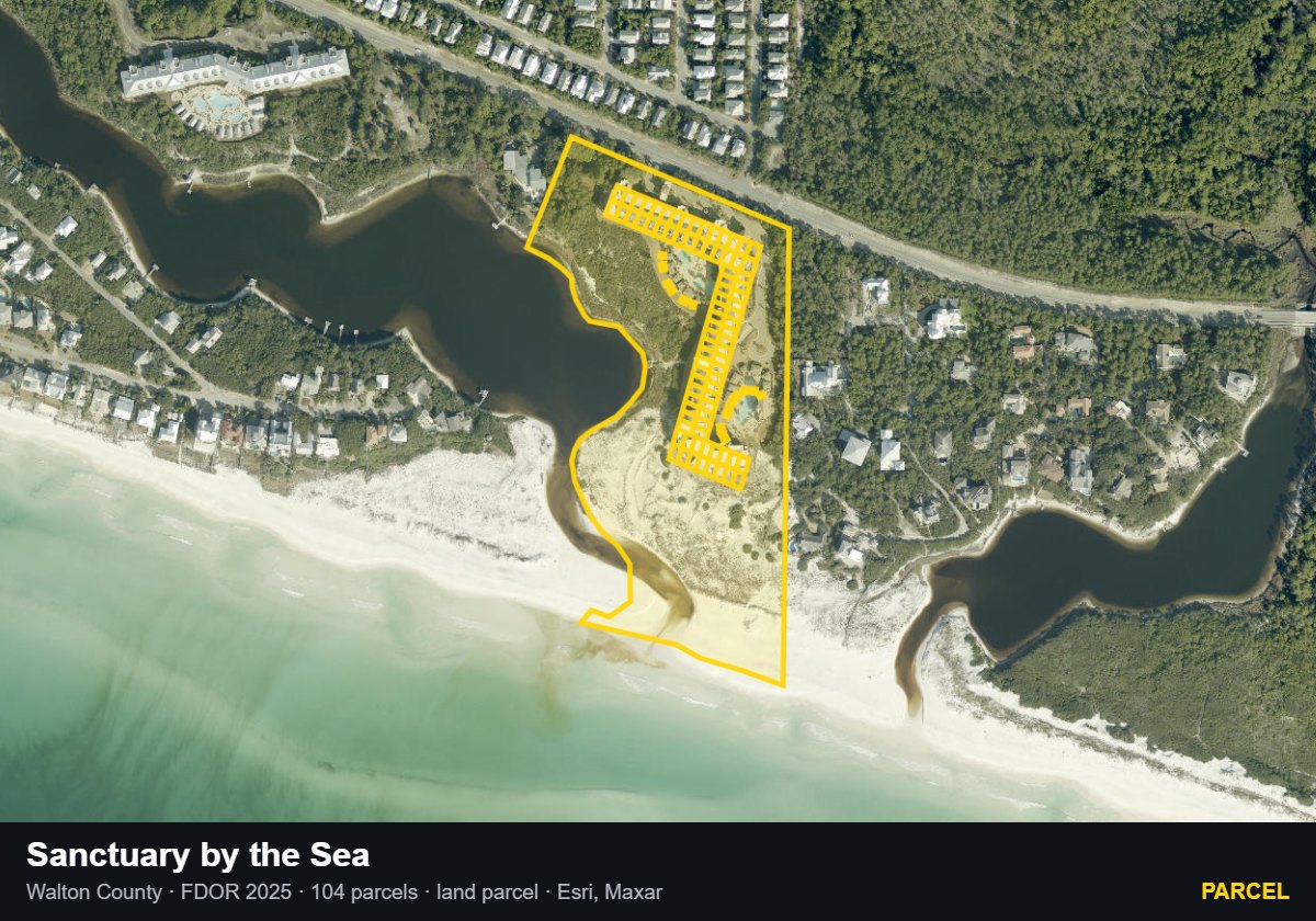 Sanctuary by the Sea — Parcel parcel record