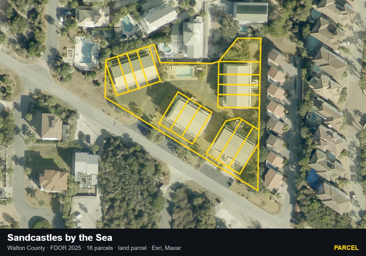 Sandcastles by the Sea — Parcel parcel record
