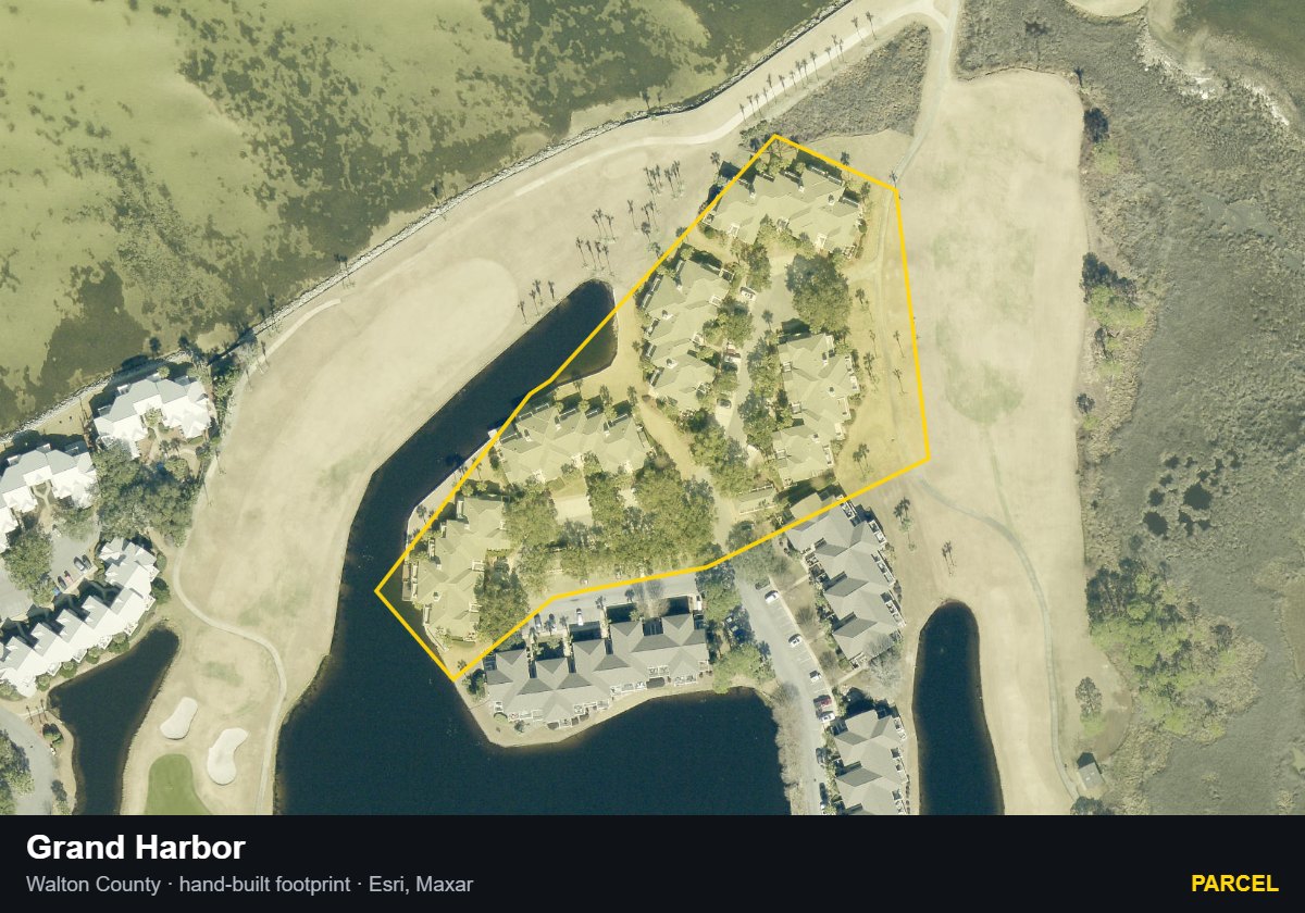 Grand Harbor — Parcel parcel record