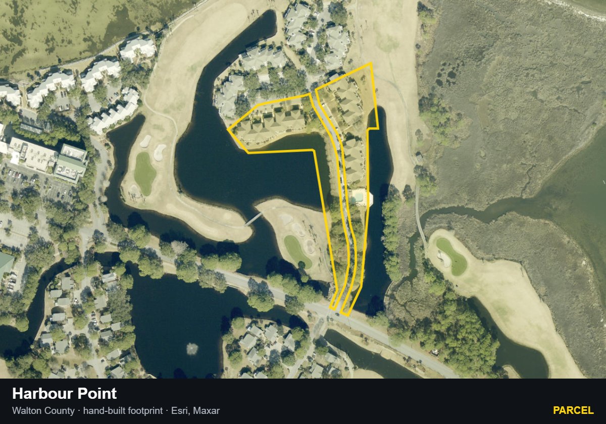 Harbour Point — Parcel parcel record