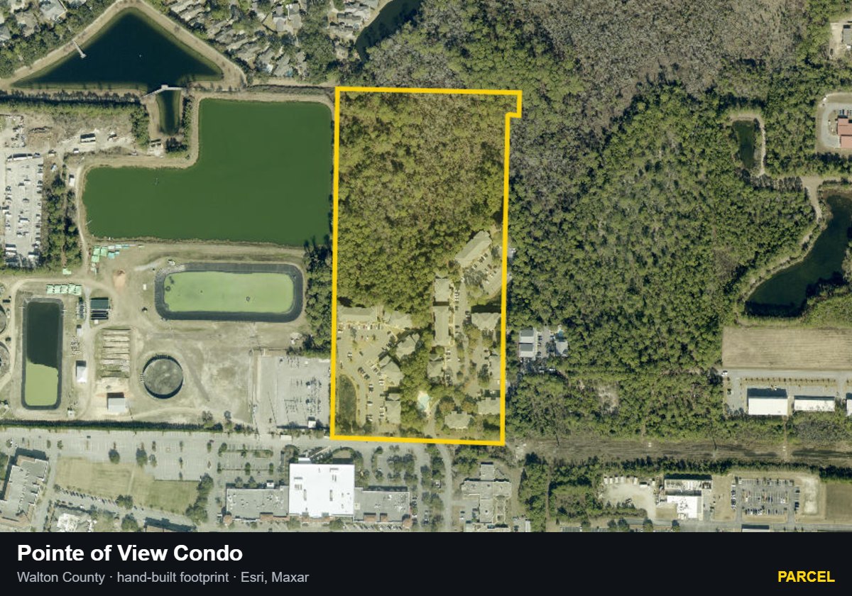 Pointe of View Condo — Parcel parcel record