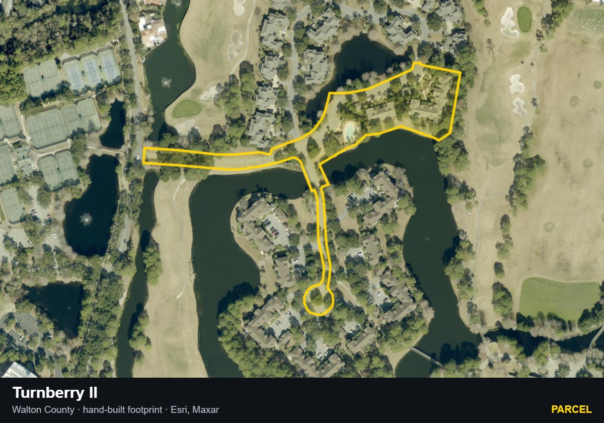 Turnberry II — Parcel parcel record