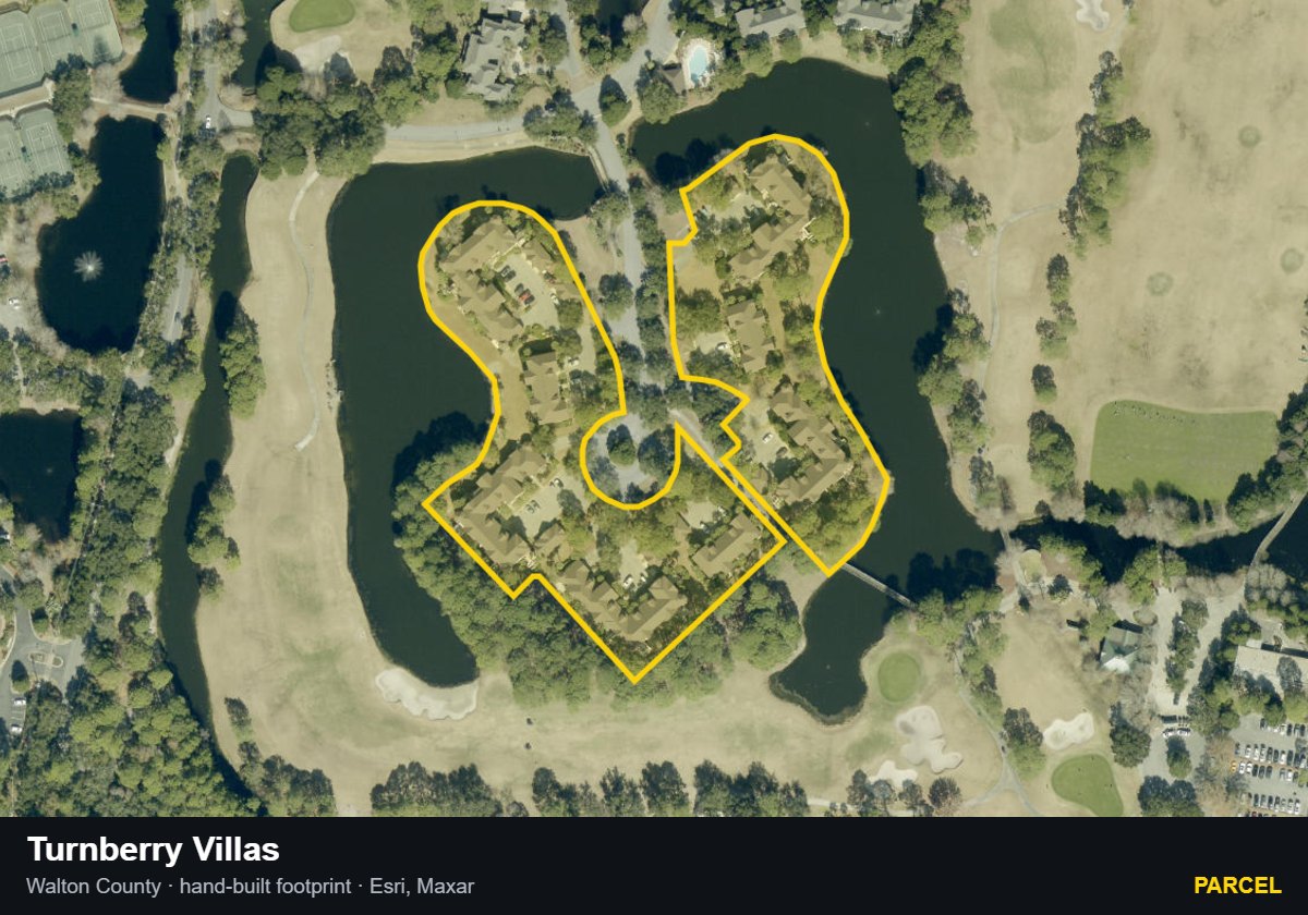 Turnberry Villas — Parcel parcel record