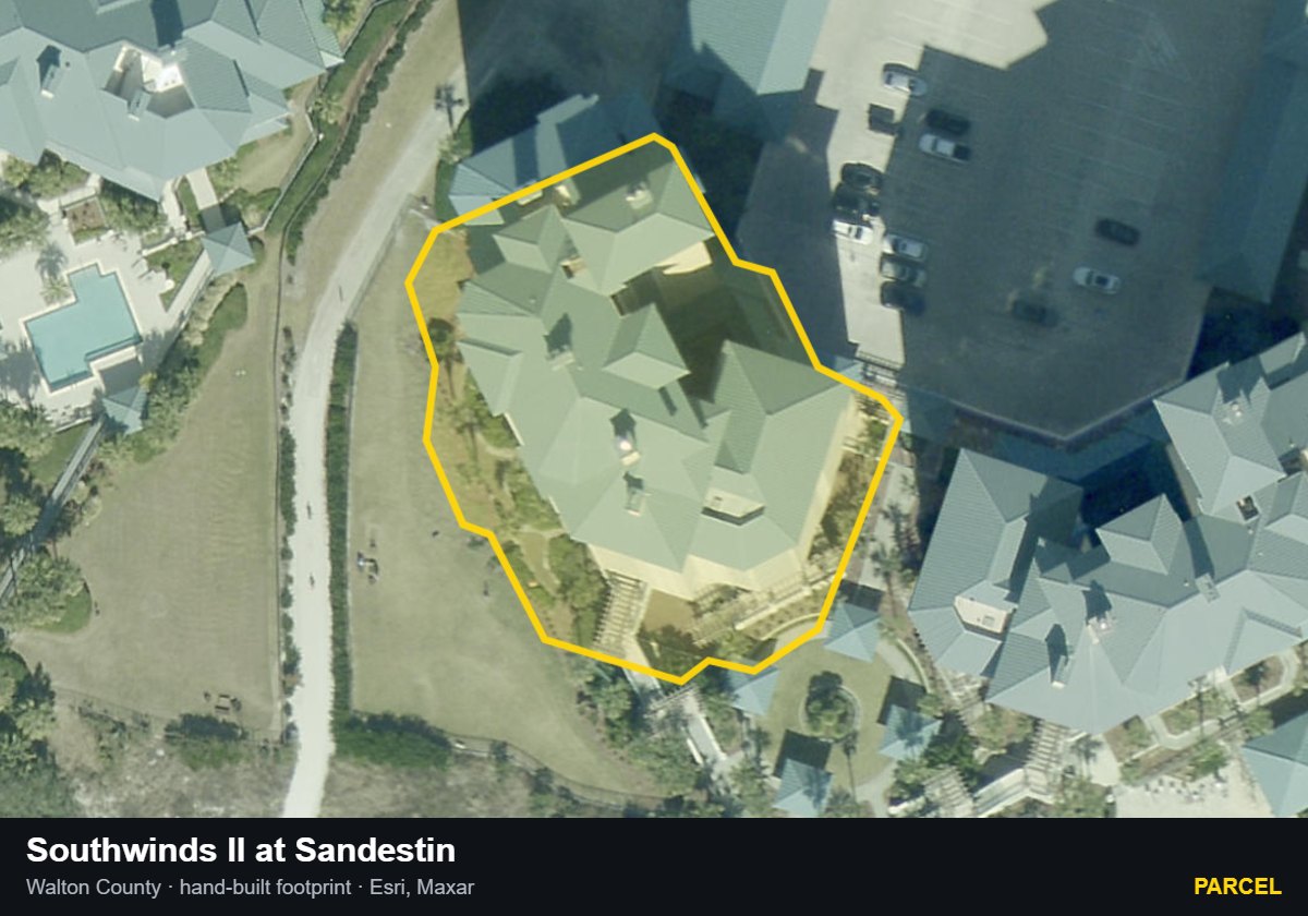 Southwinds II at Sandestin — Parcel parcel record