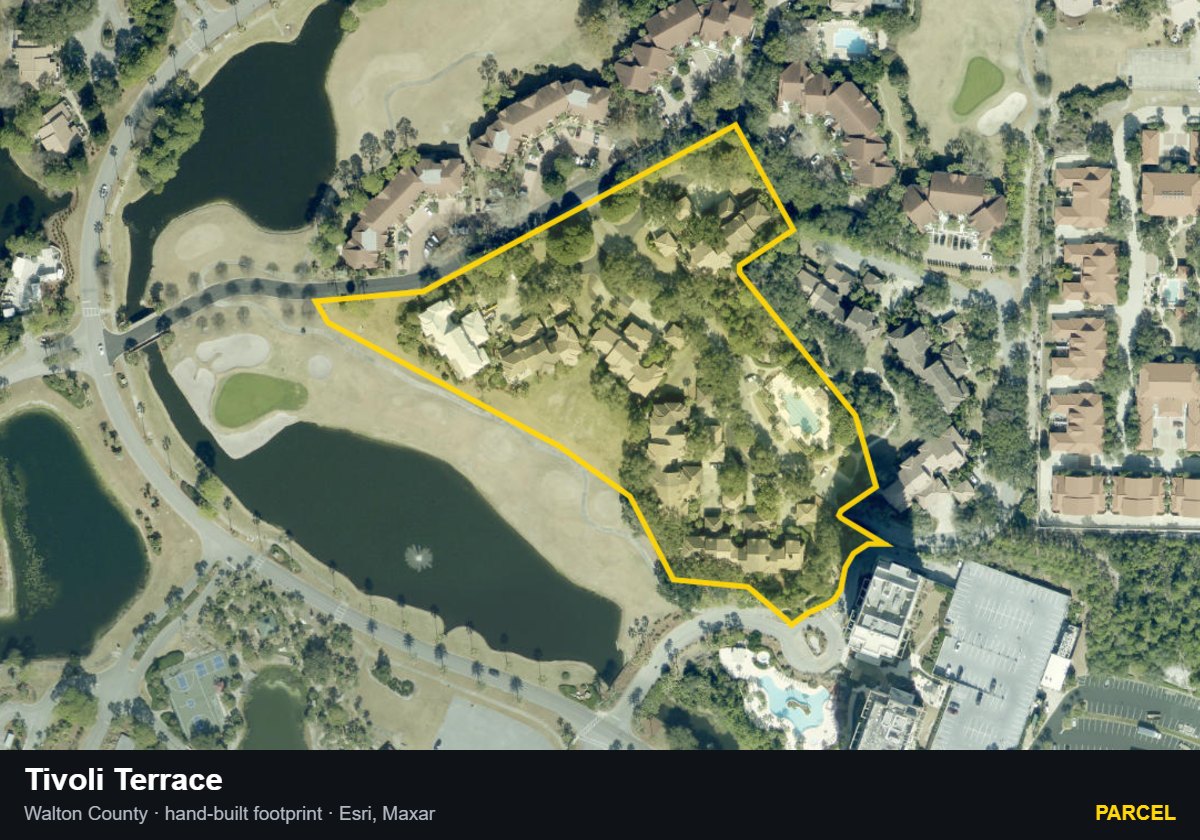 Tivoli Terrace — Parcel parcel record