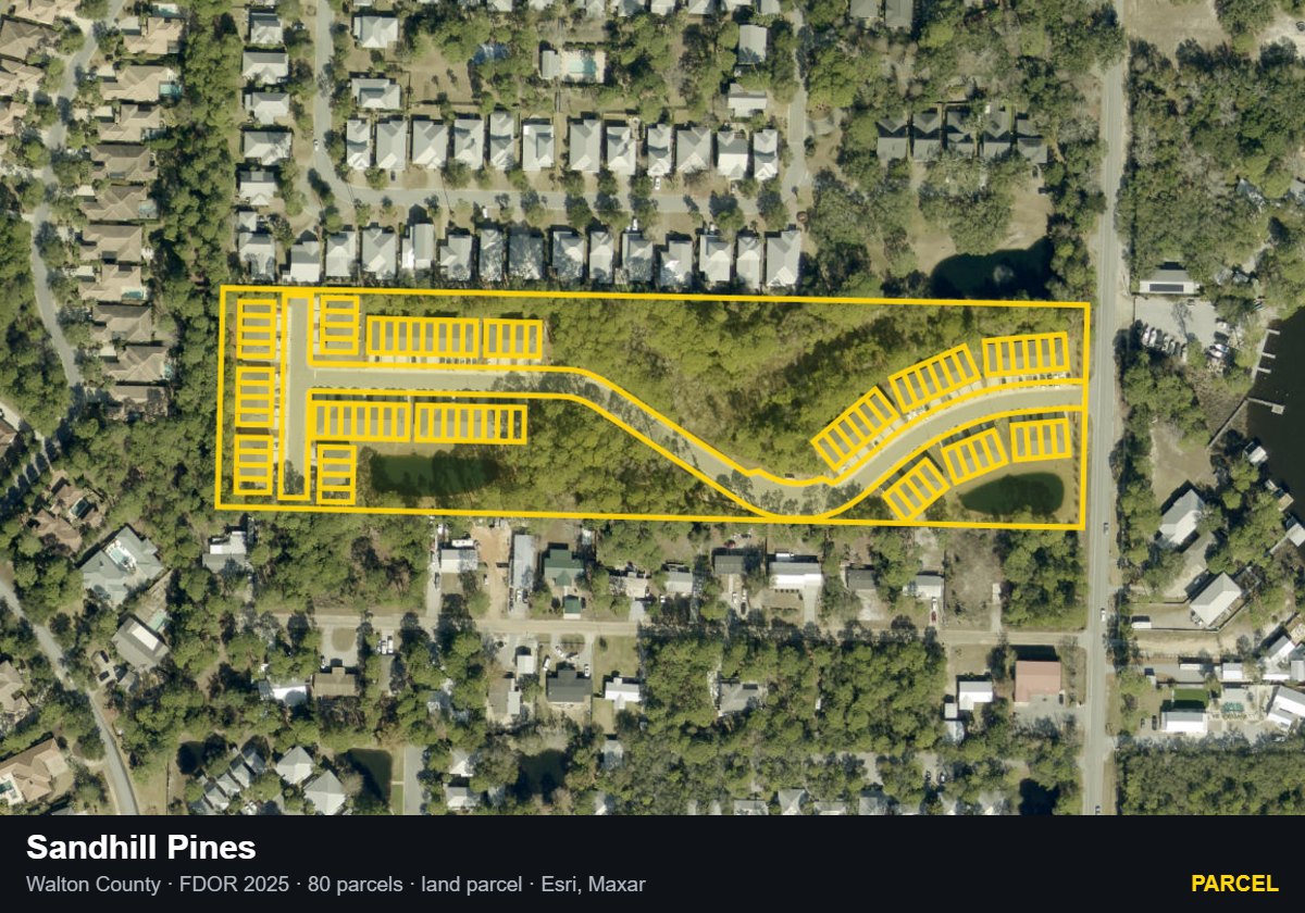 Sandhill Pines — Parcel parcel record