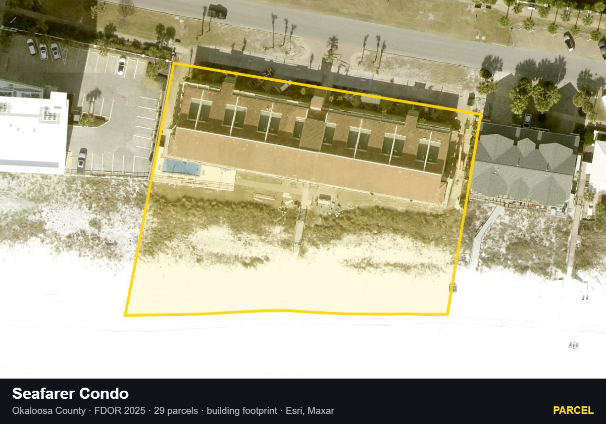 Seafarer Condo — Parcel parcel record