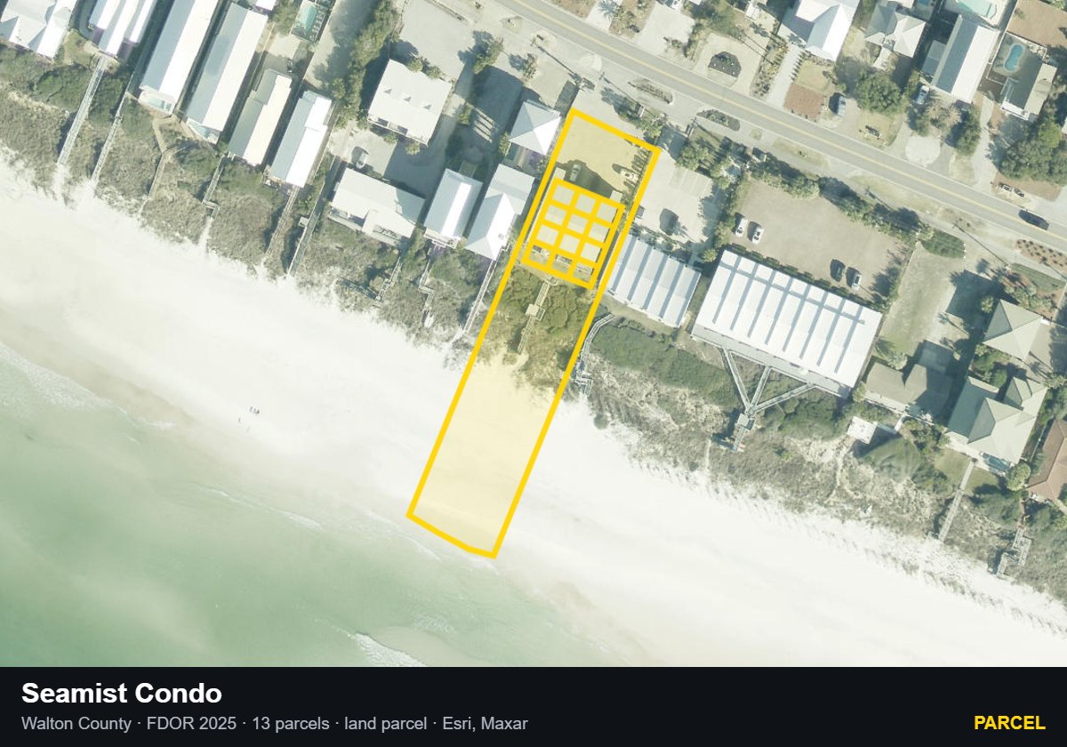 Seamist Condo — Parcel parcel record