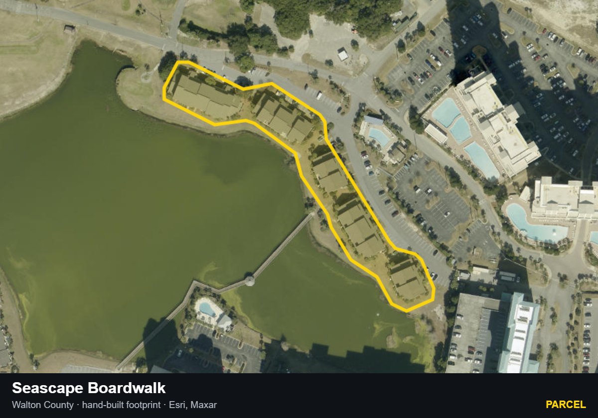 Seascape Boardwalk — Parcel parcel record