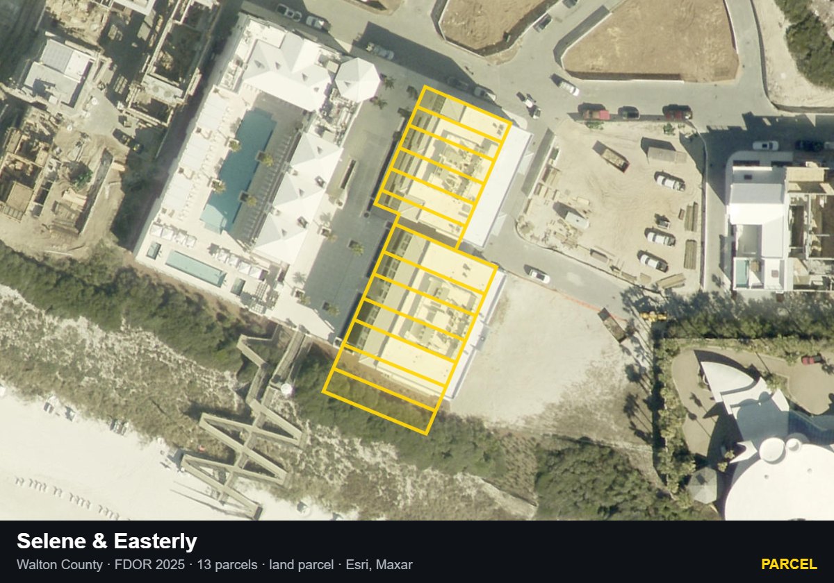 Selene & Easterly — Parcel parcel record