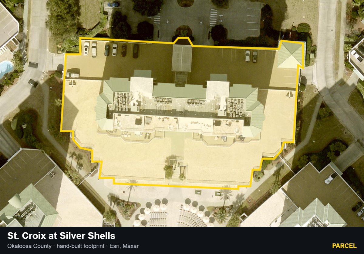 St. Croix at Silver Shells — Parcel parcel record