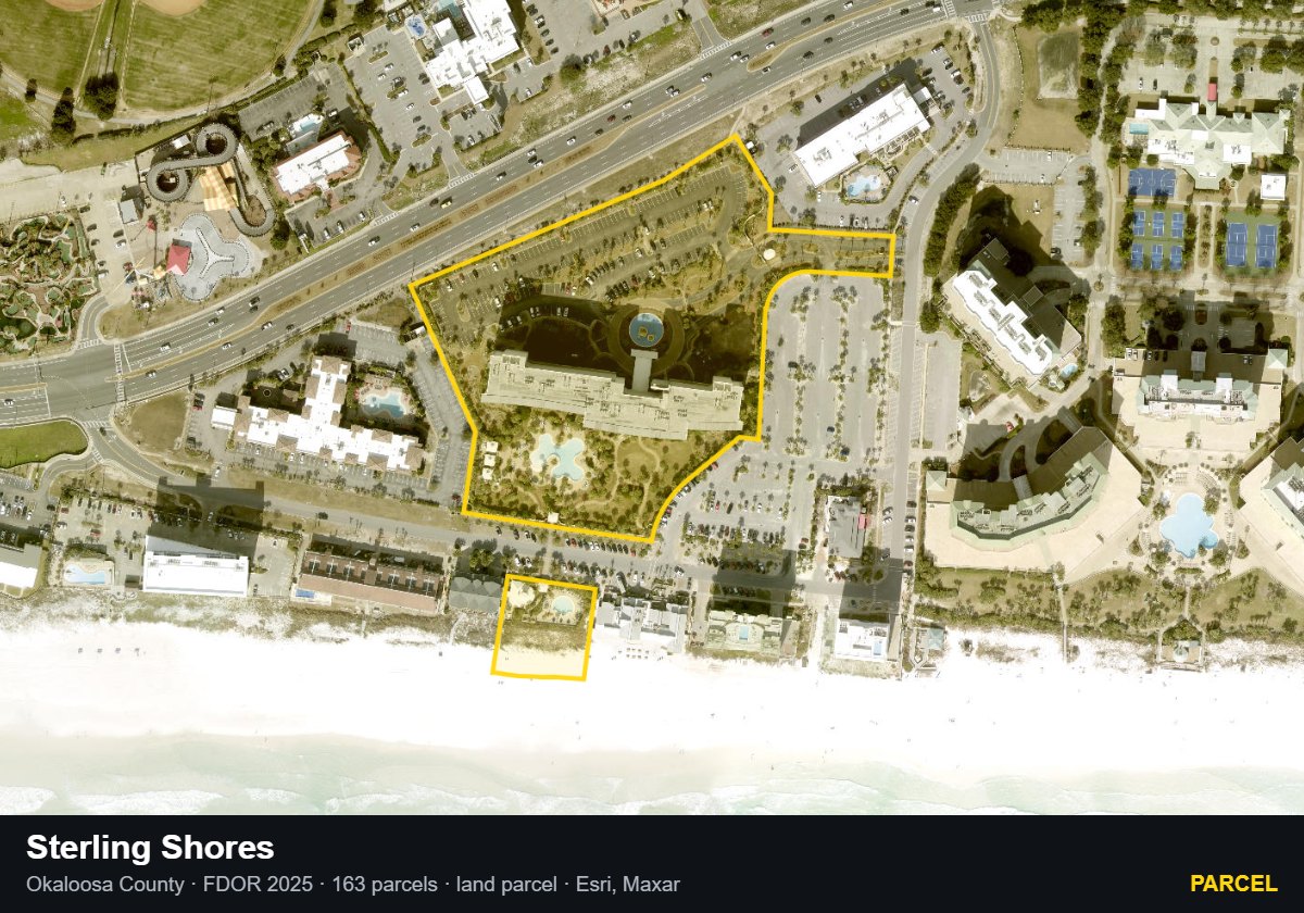 Sterling Shores — Parcel parcel record