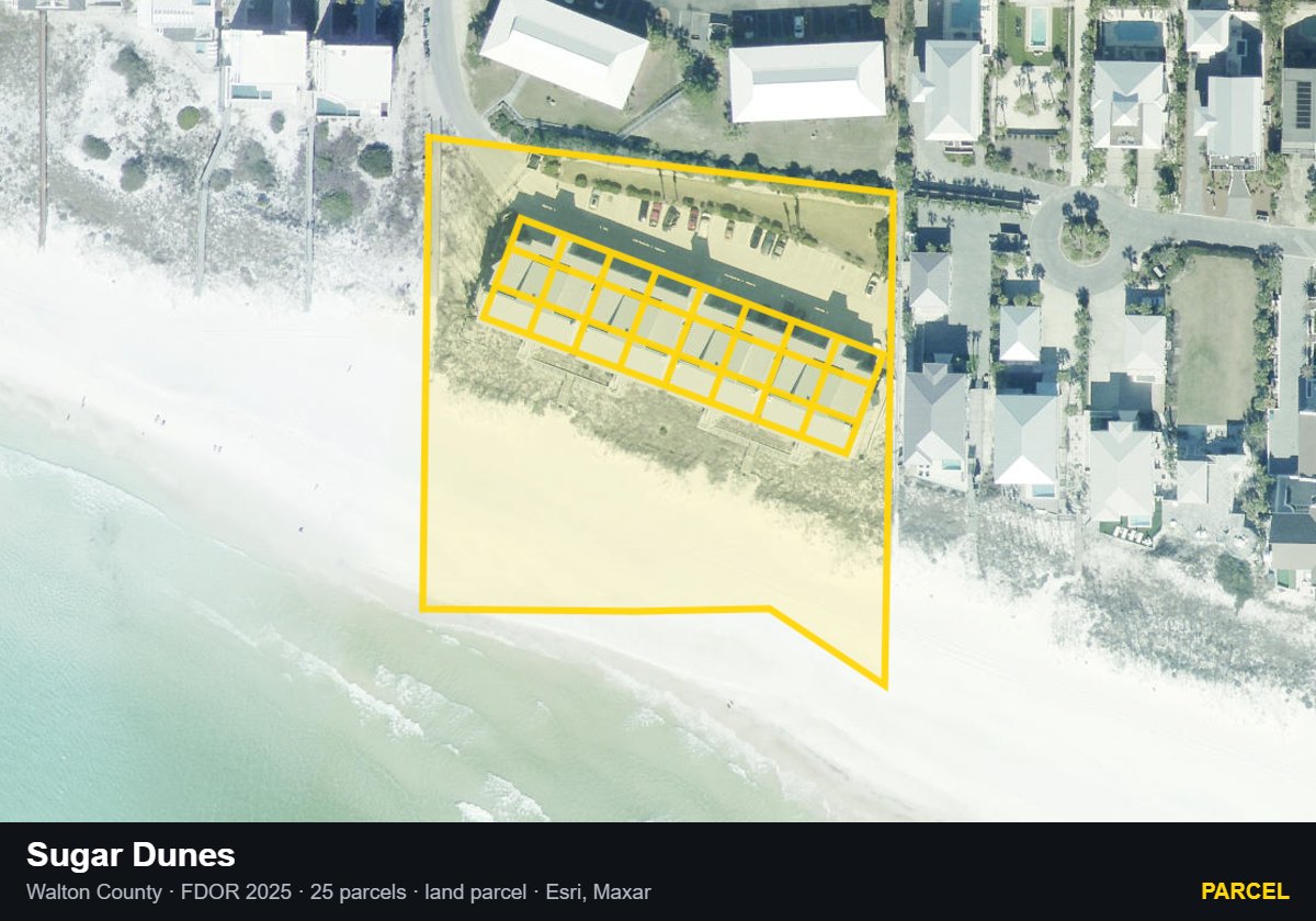 Sugar Dunes — Parcel parcel record